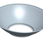 HUC ALUMINIUM REFLECTOR 90° + korte schroeven-0