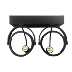 AR111 OPBOUWARMATUUR MET 2xGU10 FITTING-0