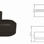 LED SNOERDIMMER ZWART 0-50W-0
