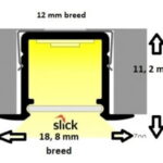 PROFIEL INBOUW SMART 10MM 2MT-0