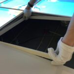 FOTOPRINT afbeelding wolk verdeeld over 4 panelen 595 x 595 mm-0