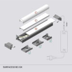 PROFIEL SURFACE 10MM 2MT-0