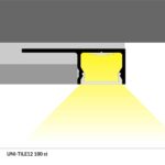 PROFIEL UNI-TILE 12MM 2M-0