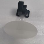 MAT GLAS COVER  120° VOOR HIGH BAYS ZWART (HUC)-0