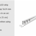 PROFIEL SLASH 8MM 2MT-0