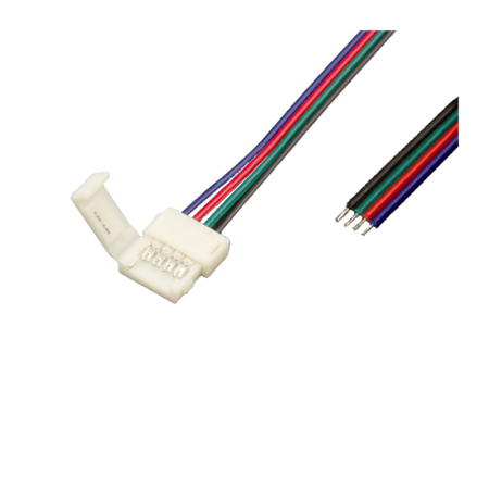 LEDSTRIP CONNECTOR STRIP TO POWER 4 PIN 10mm IP20 50cm