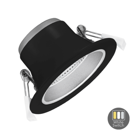LED DOWNLIGHT | Ø113 | TRI-COLOR | 10W | ZWART