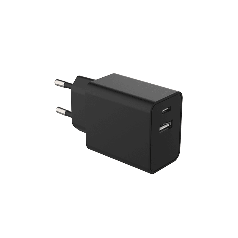 272774-1-usb-a-lader-usb-c lader-zwart