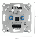 DUO DIMMER 2 x 3-75W ELEKTRONISCHE ZEKERING-0