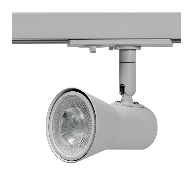 Foto-2 1 fase rail armatuur spot wit gu10