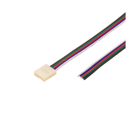 LEDSTRIP CONNECTOR STRIP TO POWER 5 PIN 10mm IP20