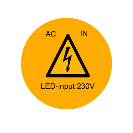 ETIKETTEN LED-INPUT 230V (100 stuks per rol)-0