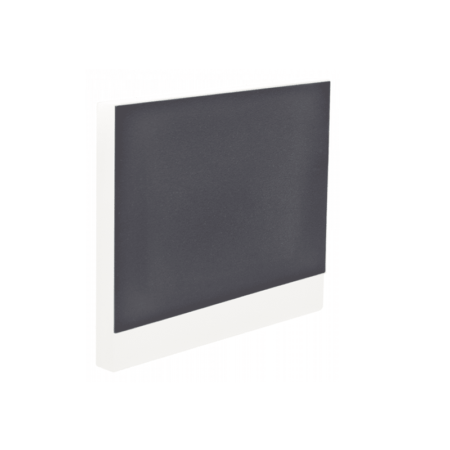 Opzetstuk Zwart vierkant onder t.b.v. inbouw nachtlamp