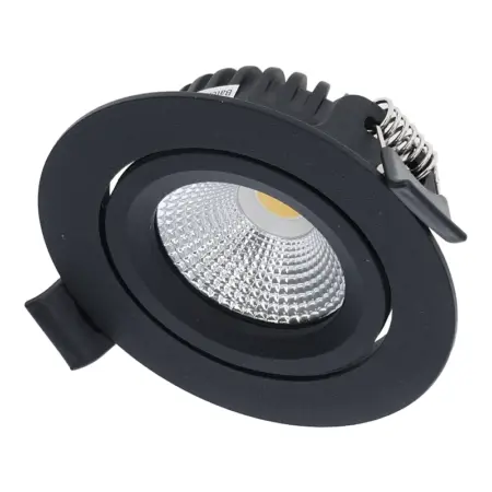 LED INBOUWSPOT | 5W |  DIMBAAR | SLIM-FIT - ZWART