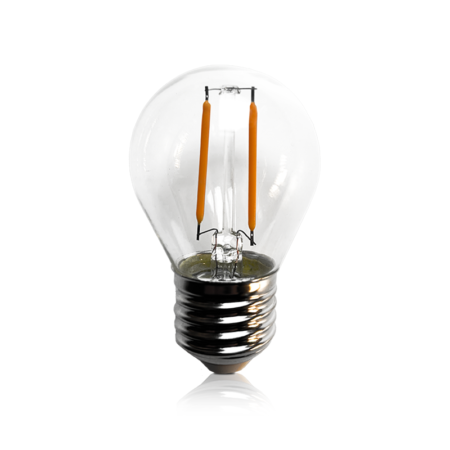 E27 Led lamp filament G45