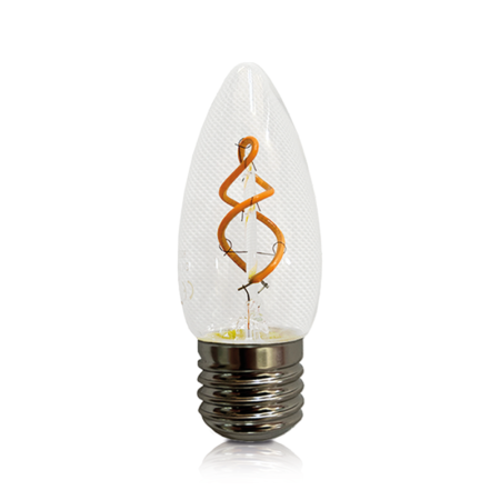 E27 LED lamp kaars filament