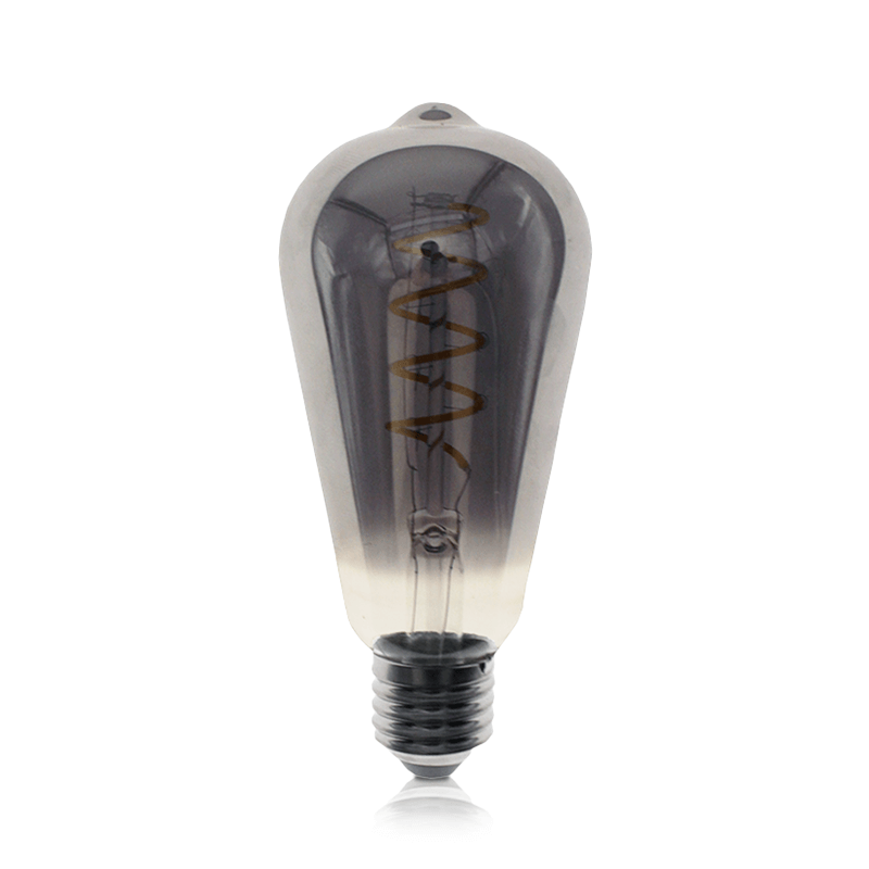 e27-led-lamp-smoke-filament-01 E27 LED lamp edison filament smoke