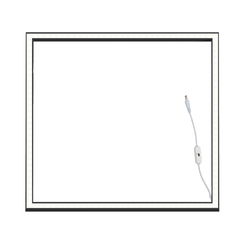 led-edge-hollow-frame-zwart-60x60-02 Zwarte EDGE hollow frame led paneel