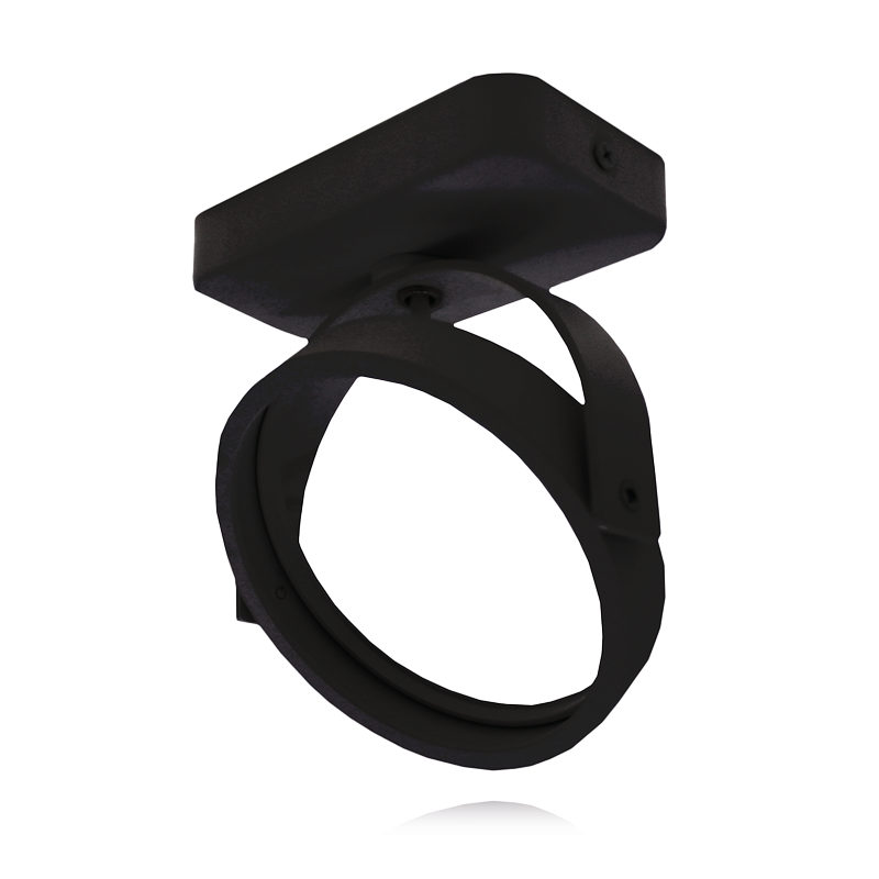 801939_6 ar111 opbouwarmatuur zwart