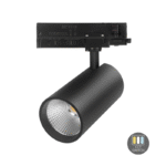 3-FASE RAILSPOT | ROSALIN | 10W-20W-30W | ZWART | DIMBAAR | CCT-SWITCH