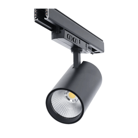 3-FASE RAILSPOT | ROSALIN - FOOD | 10W-20W-30W | ZWART | DIMBAAR | CCT-SWITCH