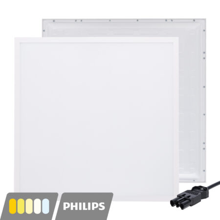 CCT Led paneel met 3-swp snoer en philips driver