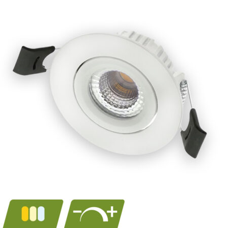 LED INBOUWSPOT | POLLUX | SLIM-FIT | 5W | DIM | WIT | CCT-SWITCH