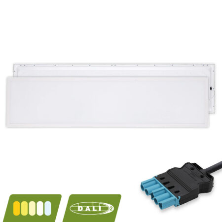 BACK-LIT LED PANEEL | EUROPA | 120X30CM | 30W | DALI | CCT-SWITCH | MET 5-SWP SNOER