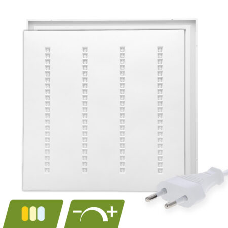 LOUVRE LED PANEEL | NOVA UGR<16 | 60X60CM | 30W | DIMBAAR | CCT | MET EUROSNOER